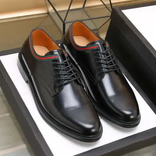 Replica Gucci Oxfords Shoes For Men #1392290 $98.00 USD for Wholesale