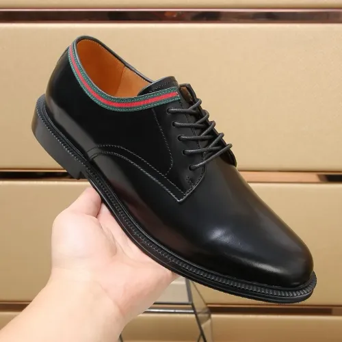 Replica Gucci Oxfords Shoes For Men #1392290 $98.00 USD for Wholesale
