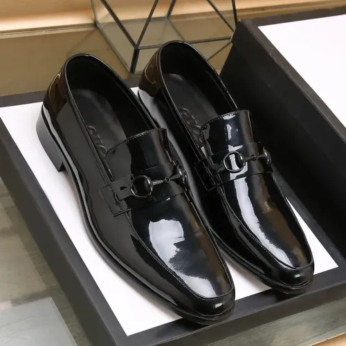 Replica Gucci Oxfords Shoes For Men #1392294 $98.00 USD for Wholesale