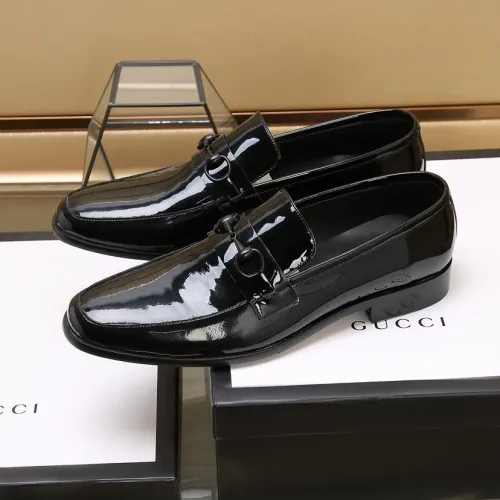 Replica Gucci Oxfords Shoes For Men #1392294 $98.00 USD for Wholesale
