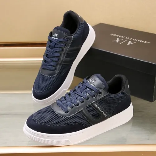 Armani Casual Shoes For Men #1392433 $92.00 USD, Wholesale Replica Armani Casual Shoes