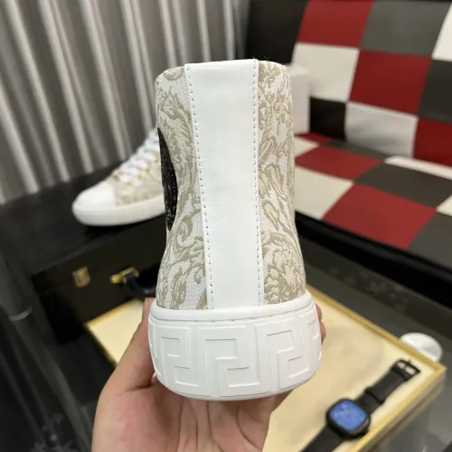 Replica Versace High Tops Shoes For Men #1392490 $80.00 USD for Wholesale
