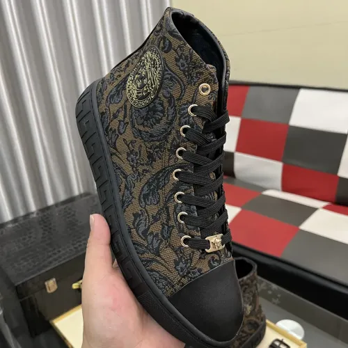 Replica Versace High Tops Shoes For Men #1392492 $80.00 USD for Wholesale