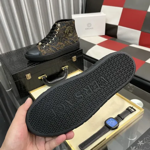 Replica Versace High Tops Shoes For Men #1392492 $80.00 USD for Wholesale