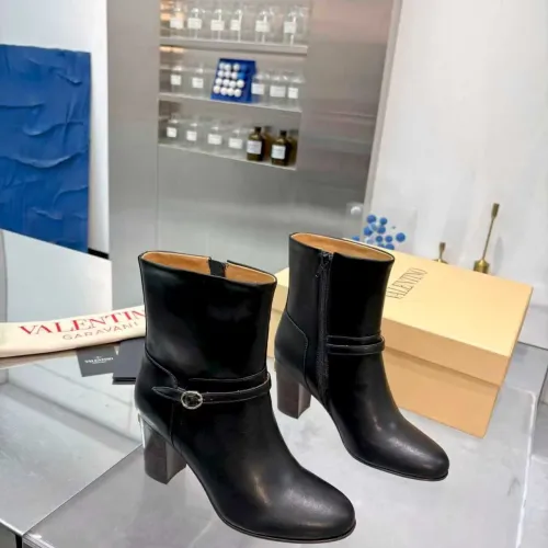 Replica Valentino Boots For Women #1392537 $145.00 USD for Wholesale