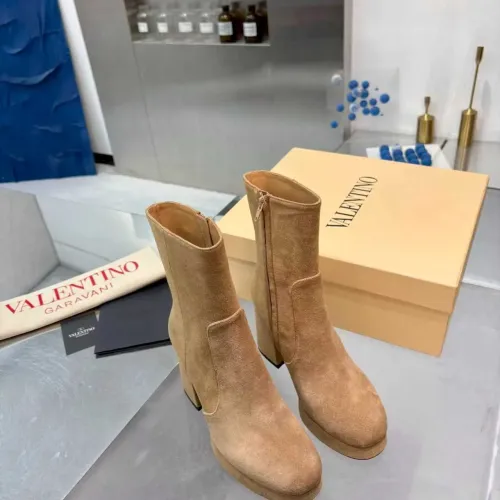 Replica Valentino Boots For Women #1392560 $145.00 USD for Wholesale