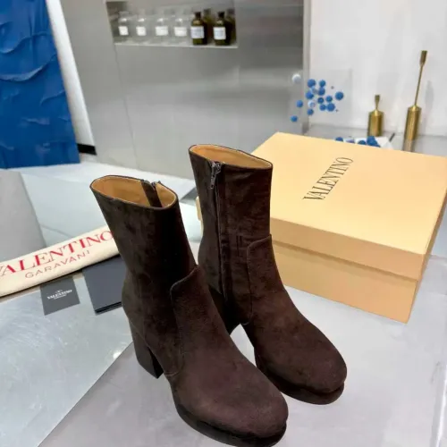 Replica Valentino Boots For Women #1392561 $145.00 USD for Wholesale