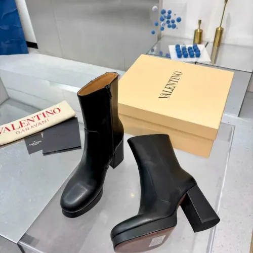 Replica Valentino Boots For Women #1392566 $145.00 USD for Wholesale