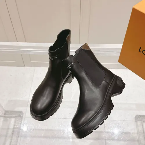Louis Vuitton Boots For Women #1392608 $130.00 USD, Wholesale Replica Louis Vuitton Boots