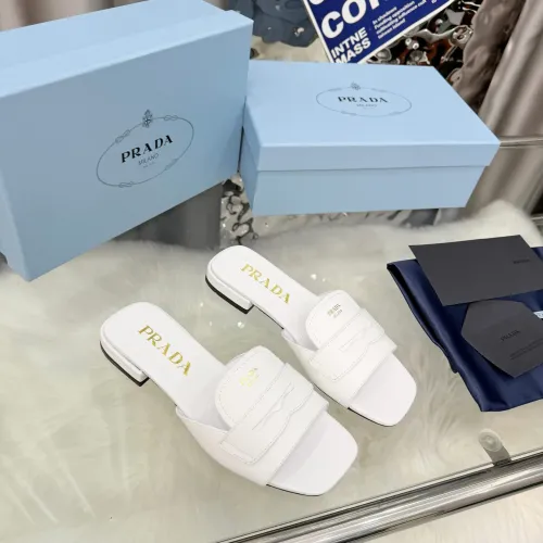 Replica Prada Slippers For Women #1392611 $92.00 USD for Wholesale