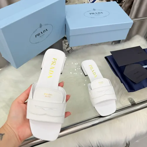 Replica Prada Slippers For Women #1392611 $92.00 USD for Wholesale