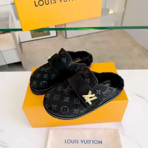 Louis Vuitton Slippers For Women #1392616 $85.00 USD, Wholesale Replica Louis Vuitton Slippers