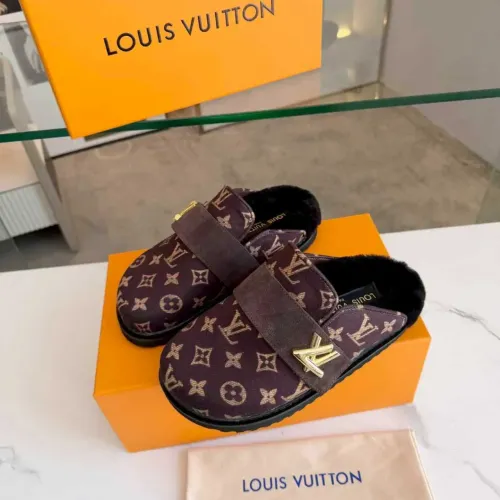 Louis Vuitton Slippers For Women #1392620 $85.00 USD, Wholesale Replica Louis Vuitton Slippers