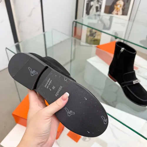 Replica Hermes Boots For Women #1392667 $145.00 USD for Wholesale