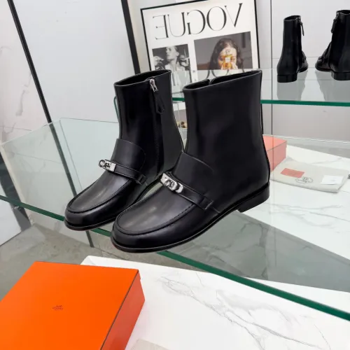 Hermes Boots For Women #1392671 $145.00 USD, Wholesale Replica Hermes Boots