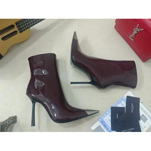 Replica Yves Saint Laurent YSL Boots For Women #1392685 $130.00 USD for Wholesale