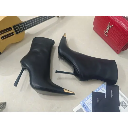 Replica Yves Saint Laurent YSL Boots For Women #1392687 $130.00 USD for Wholesale