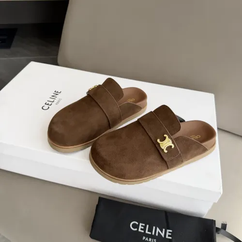 Celine Slippers For Women #1392703 $85.00 USD, Wholesale Replica Celine Slippers