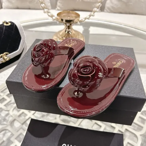 Replica Chanel Slippers For Women #1392736 $100.00 USD for Wholesale