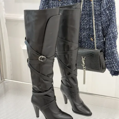 Yves Saint Laurent YSL Boots For Women #1392745 $238.02 USD, Wholesale Replica Yves Saint Laurent YSL Boots