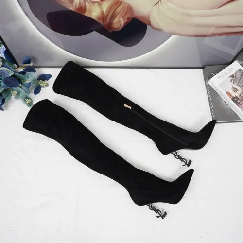 Replica Yves Saint Laurent YSL Boots For Women #1392755 $132.00 USD for Wholesale