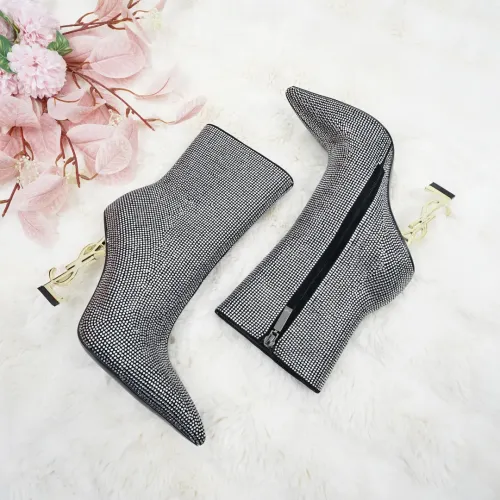 Yves Saint Laurent YSL Boots For Women #1392781 $190.00 USD, Wholesale Replica Yves Saint Laurent YSL Boots
