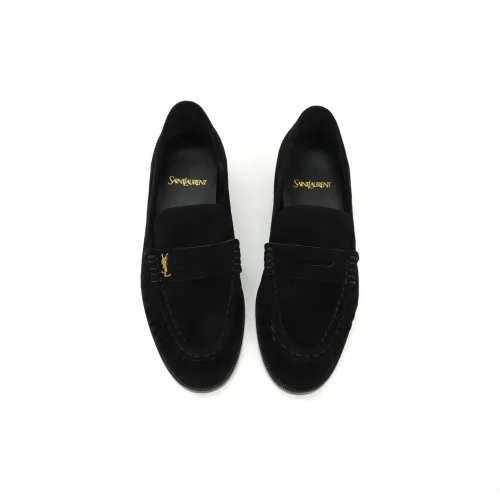 Replica Yves Saint Laurent YSL Leather Shoes For Women #1392794 $102.00 USD for Wholesale
