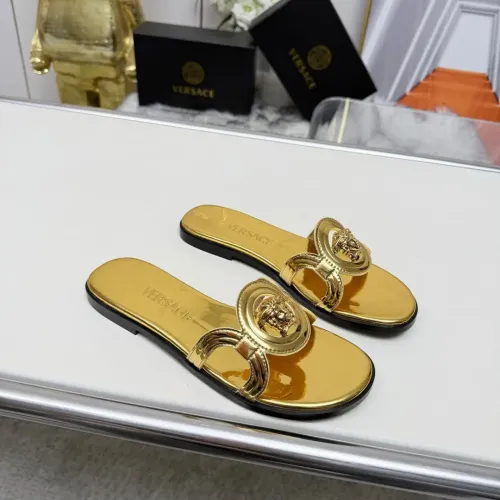 Replica Versace Slippers For Women #1392801 $82.00 USD for Wholesale