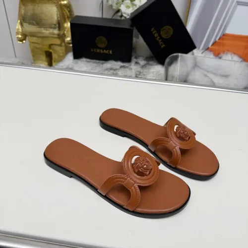 Replica Versace Slippers For Women #1392805 $82.00 USD for Wholesale
