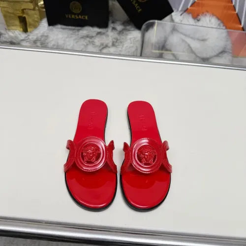 Replica Versace Slippers For Women #1392808 $82.00 USD for Wholesale