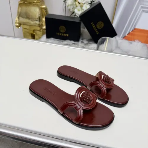 Replica Versace Slippers For Women #1392809 $82.00 USD for Wholesale