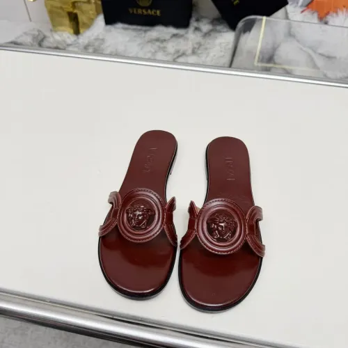 Replica Versace Slippers For Women #1392809 $82.00 USD for Wholesale