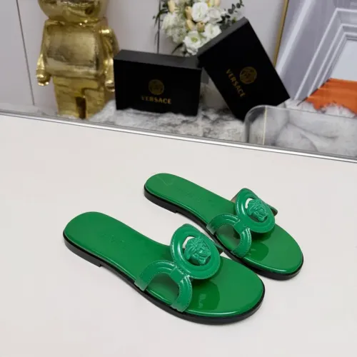 Replica Versace Slippers For Women #1392814 $82.00 USD for Wholesale