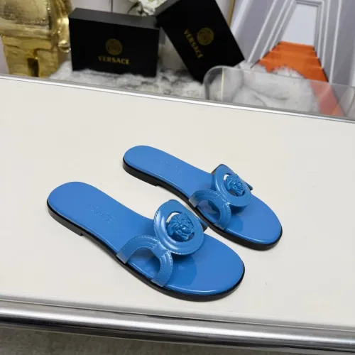Replica Versace Slippers For Women #1392815 $82.00 USD for Wholesale