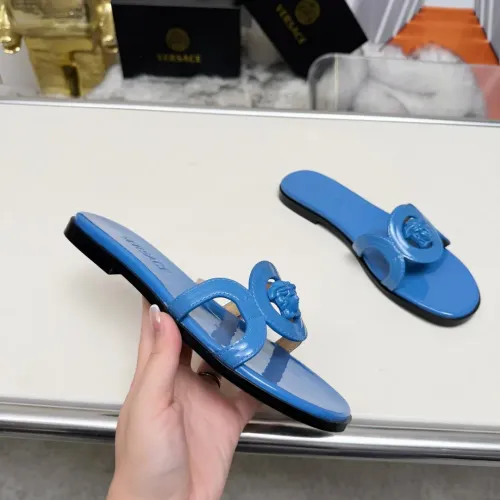 Replica Versace Slippers For Women #1392815 $82.00 USD for Wholesale