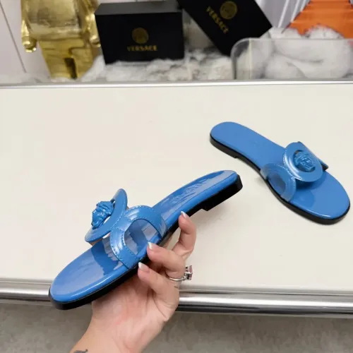 Replica Versace Slippers For Women #1392815 $82.00 USD for Wholesale