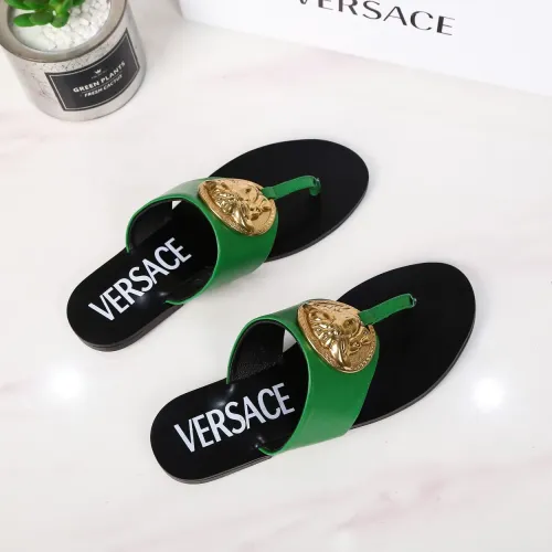 Replica Versace Slippers For Women #1392823 $100.00 USD for Wholesale