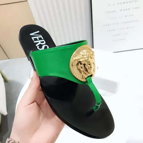 Replica Versace Slippers For Women #1392823 $100.00 USD for Wholesale
