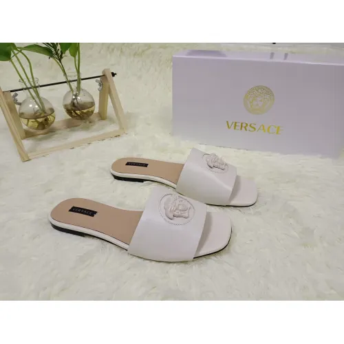 Versace Slippers For Women #1392832 $80.00 USD, Wholesale Replica Versace Slippers