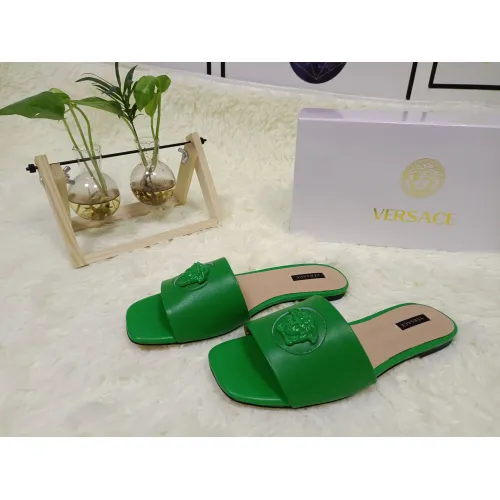 Versace Slippers For Women #1392834 $80.00 USD, Wholesale Replica Versace Slippers