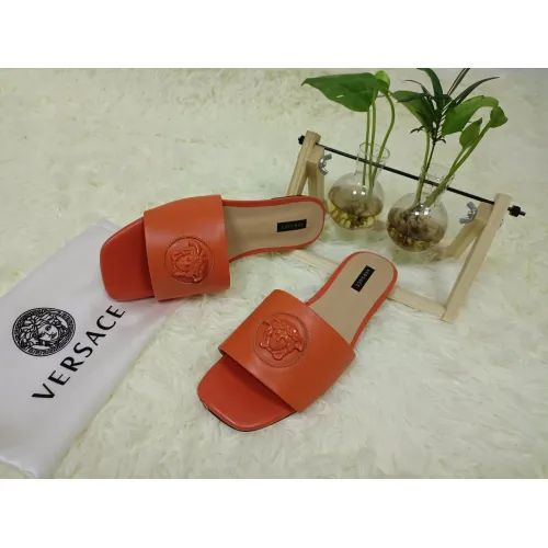 Versace Slippers For Women #1392836 $80.00 USD, Wholesale Replica Versace Slippers