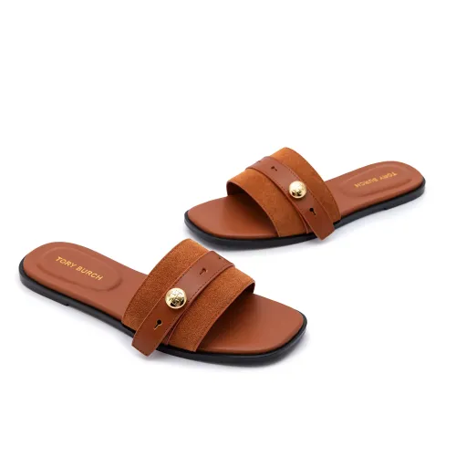 Replica Tory Burch TB Slippers For Women #1392854 $88.00 USD for Wholesale