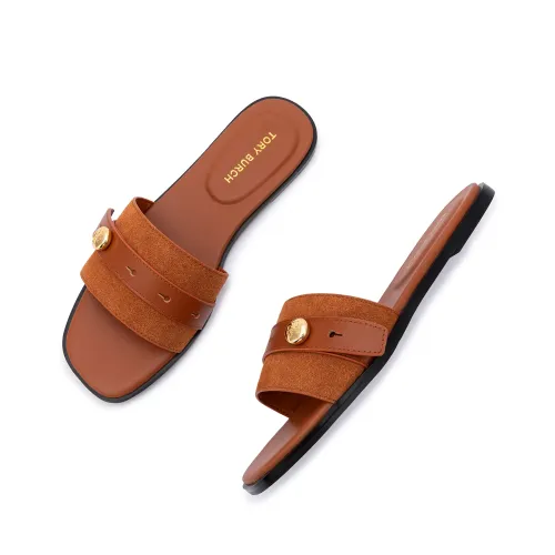 Replica Tory Burch TB Slippers For Women #1392854 $88.00 USD for Wholesale