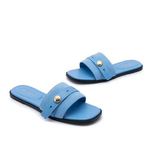 Replica Tory Burch TB Slippers For Women #1392855 $88.00 USD for Wholesale