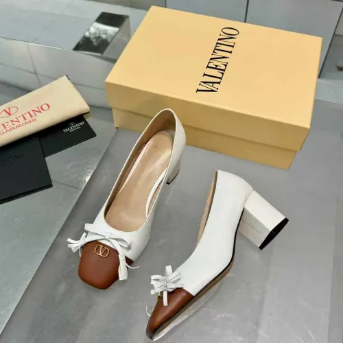 Valentino High-Heeled Shoes For Women #1392881 $105.00 USD, Wholesale Replica Valentino High-Heeled Shoes