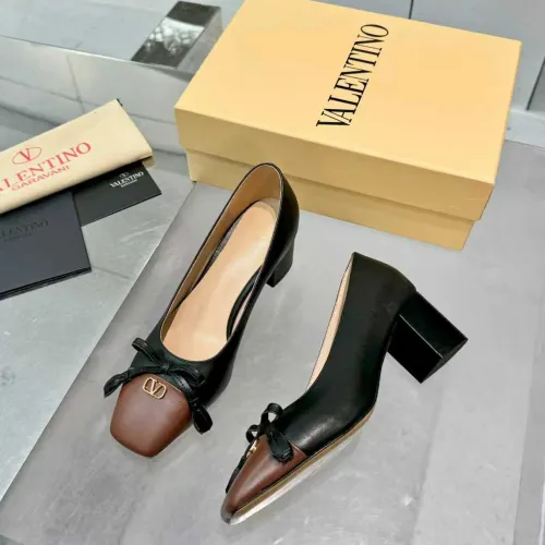 Valentino High-Heeled Shoes For Women #1392883 $105.00 USD, Wholesale Replica Valentino High-Heeled Shoes