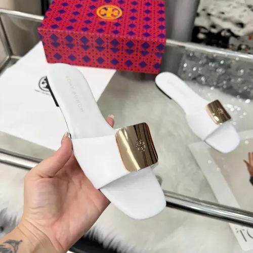 Replica Tory Burch TB Slippers For Women #1392892 $80.00 USD for Wholesale