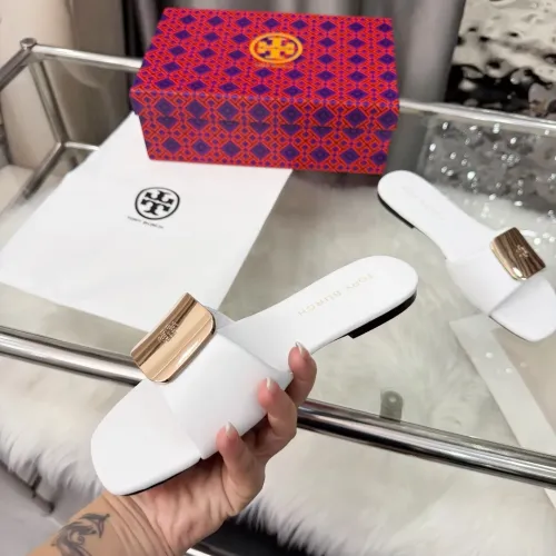 Replica Tory Burch TB Slippers For Women #1392892 $80.00 USD for Wholesale