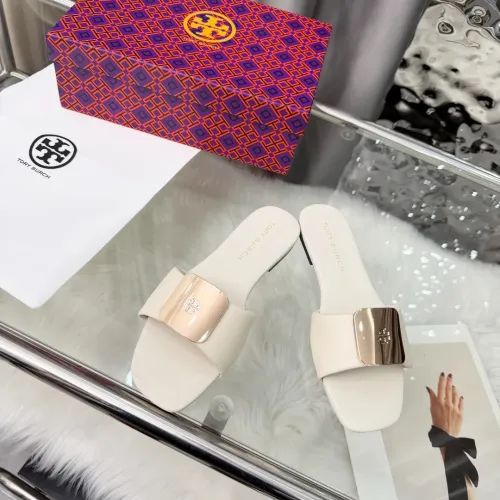 Replica Tory Burch TB Slippers For Women #1392893 $80.00 USD for Wholesale