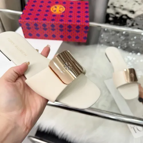 Replica Tory Burch TB Slippers For Women #1392893 $80.00 USD for Wholesale